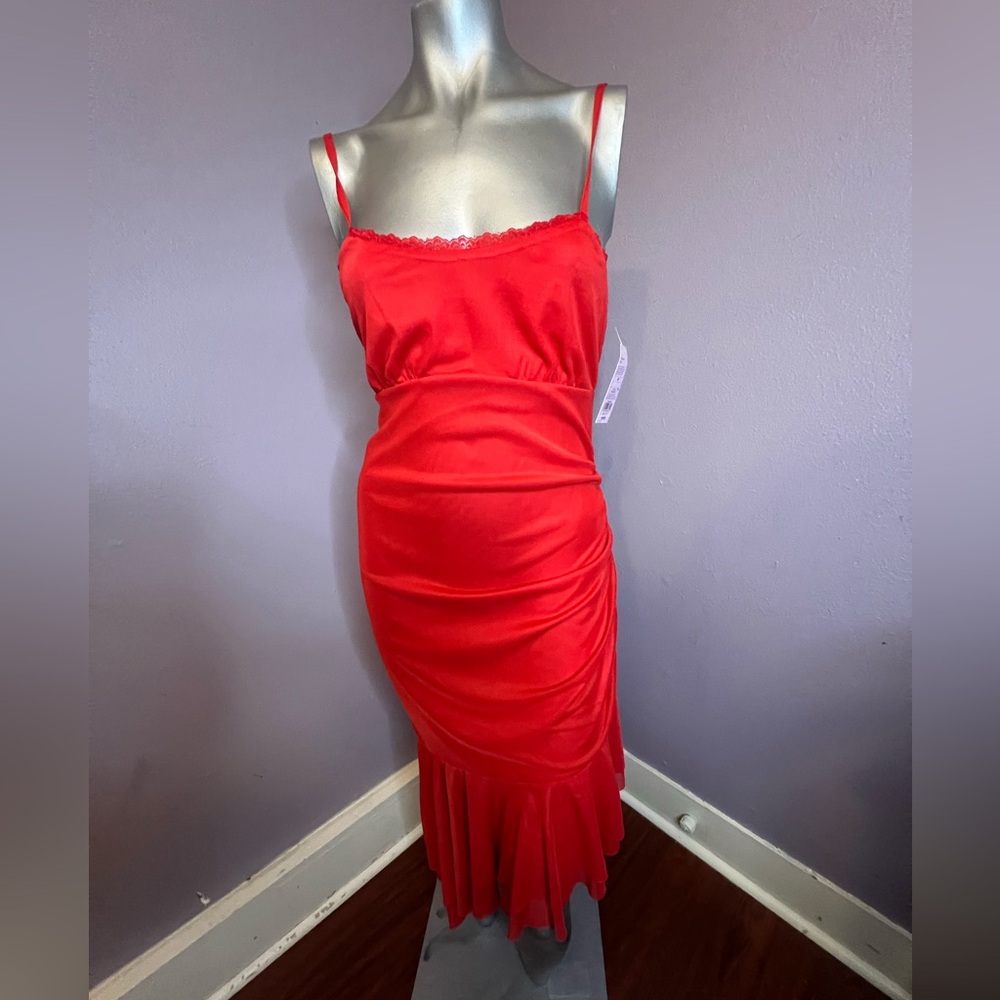 Wild Fable Vibrant Red Dress